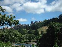 viel Gr�n - Edinburgh bietet tolle Parkanlagen mitten in der Stadt